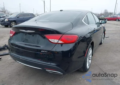2015 Chrysler 200 Limited from USA, damaged, VIN 1C3CCCAG9FN570712